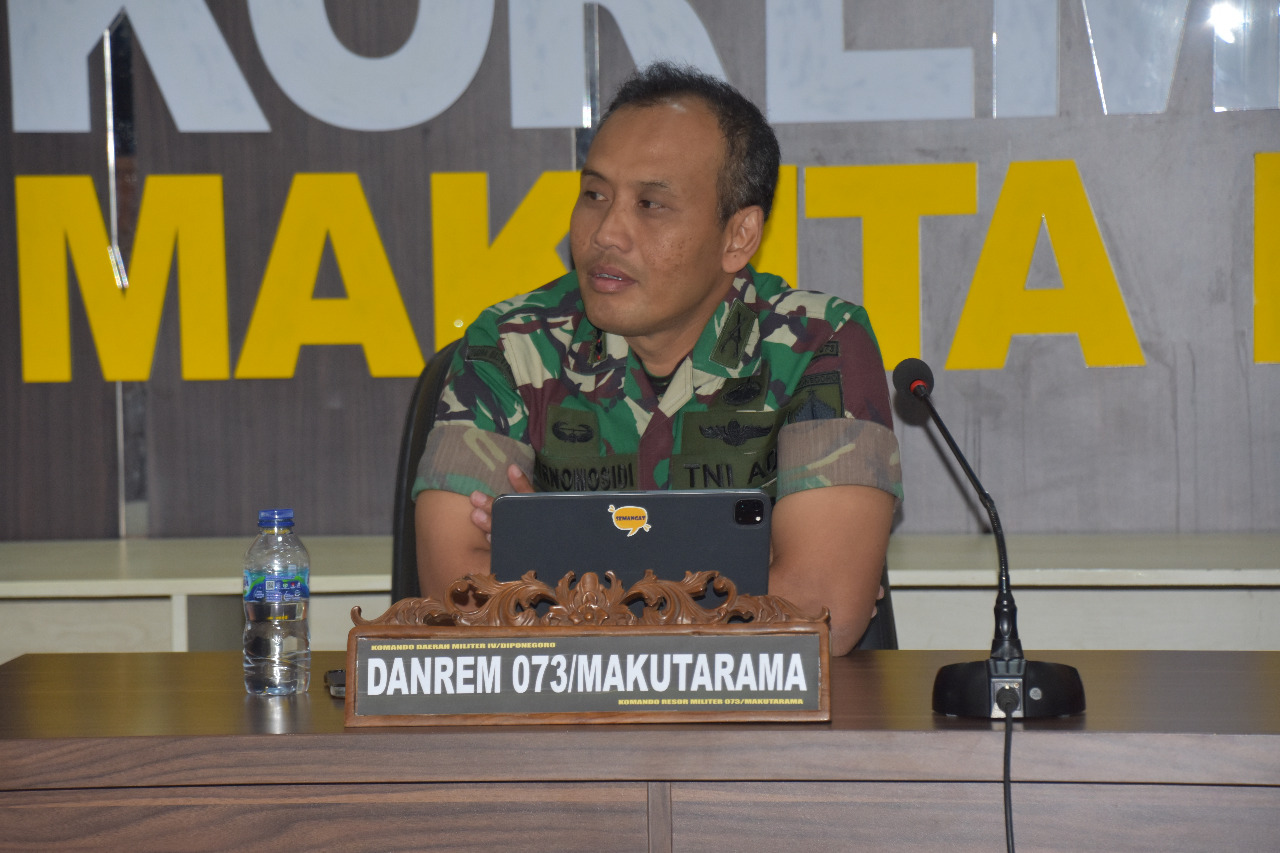 Pesan Kolonel Inf Purnomosidi, S.I.P., M.A.P Kepada Para Kasi Korem 073/Makutarama